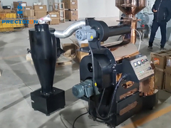 Torréfacteur de café de haute qualité de 3 kg, couleur et logo personnalisables, efficacité de torréfaction élevée