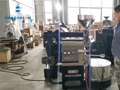 Le torréfacteur de café de 6 kg peut être personnalisé avec couleur du corps, logo et plaque de refroidissement