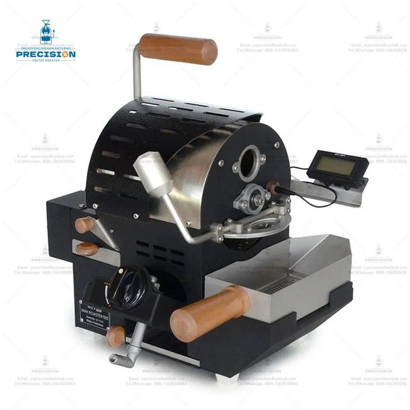 Petit appareil de torréfaction de café à échantillon commercial type gaz GPL