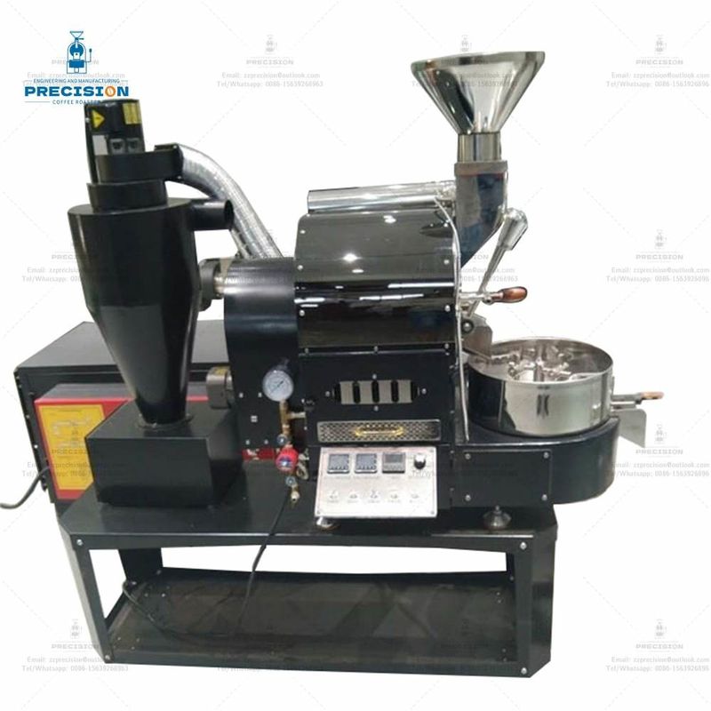 Appui personnalisé Rôtisseuse de grains de café Indonésie / Rôtisseuse de café industrielle / Rôtisseuse de grains de café colombienne