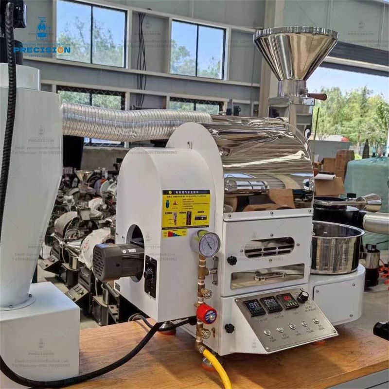 Precision 1kg Resteur de café électrique tambour en acier inoxydable pour l' utilisation en magasin