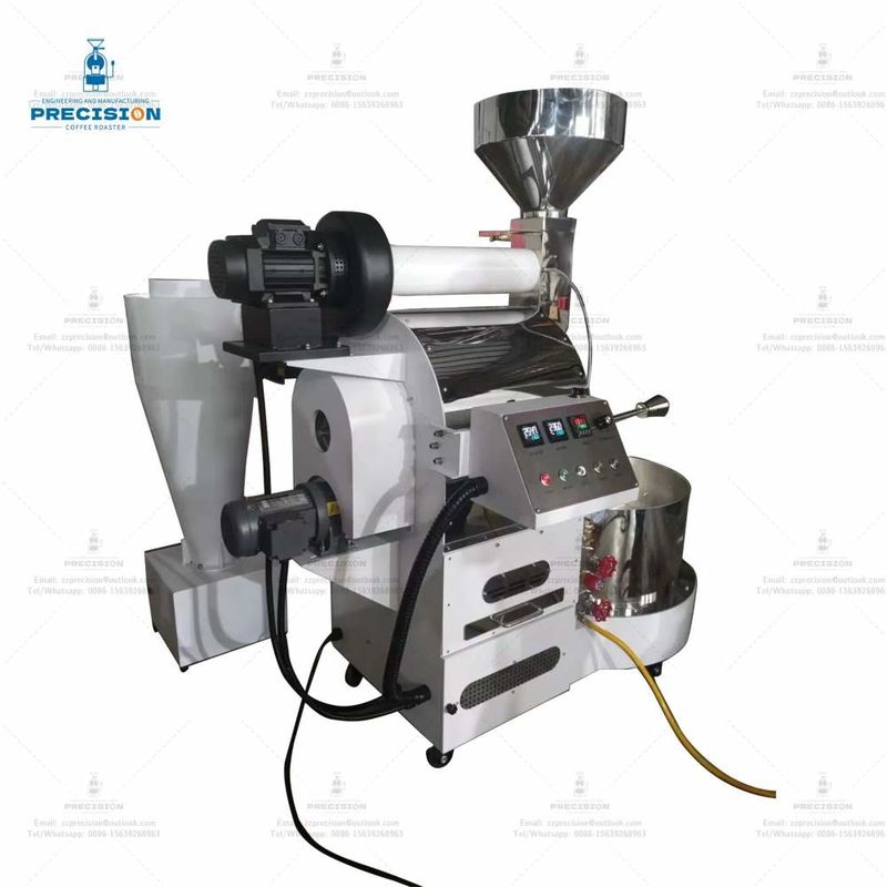 Testeur de café à tambour électrique Testeurs de café en acier inoxydable avec certification CE