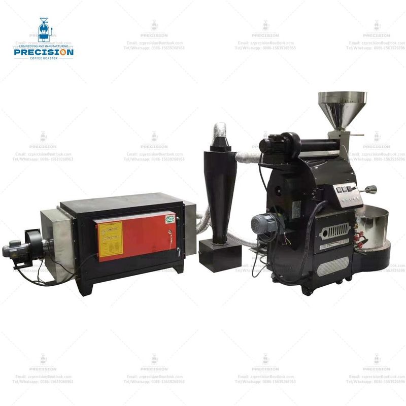 Bon prix 2024 Nouveau PLC gaz électrique machine à rôtir du café 6kg 12kg 15kg cafetière