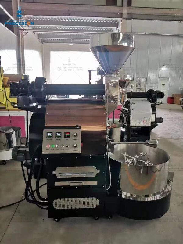 Colombie industrielle Grains de café torréfacteur Grains de café machine de boulangerie biologique Machine de production de grains de café torréfiés