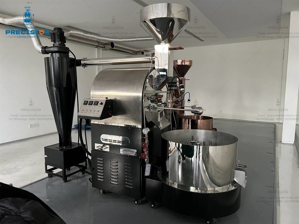 Appareils de grande capacité Équipement de torréfaction de café pour la production de café à grande échelle