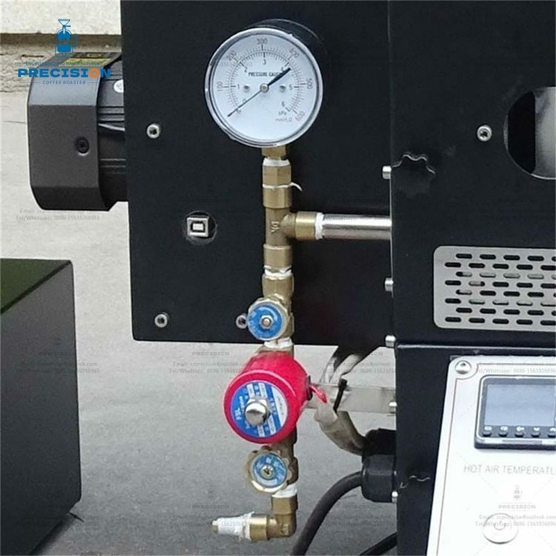 Machine à torréfaction de grains de café à domicile de 6 kg avec plusieurs types de chauffage