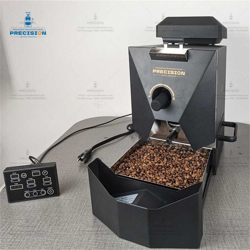 220V 2000W Toast à grains noirs et blancs maison machine de torréfaction de café avec cuisson à l'air chaud