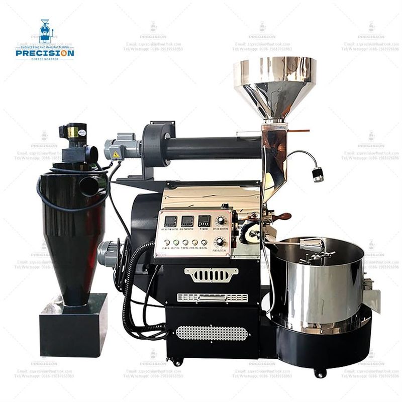 Rôtisseurs de café haut de gamme / Rôtisseurs de café haut de gamme électrique GPL NG gaz propane Rôtisseur de café commercial automatique