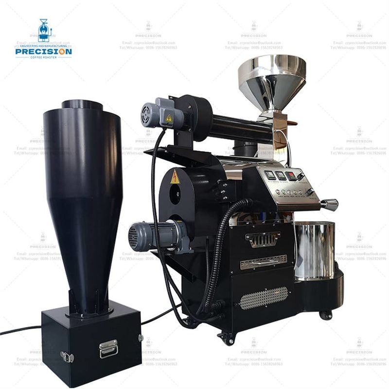 Roaster de café 3 kg Machine de torréfaction Cuiseur de cuivre Couleur optimale pour la cuisson des grains de café