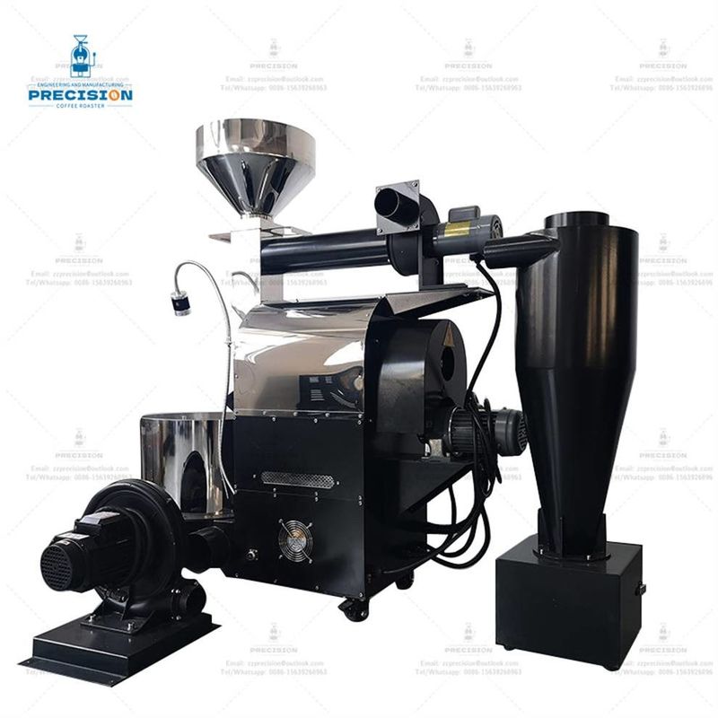Roaster de café 3 kg Machine de torréfaction Cuiseur de cuivre Couleur optimale pour la cuisson des grains de café