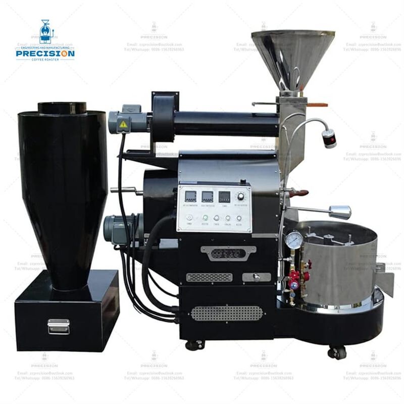 Machine à rôtir du café intelligente de 3 kg avec tambour à double couche en acier inoxydable 316 résistant à la chaleur