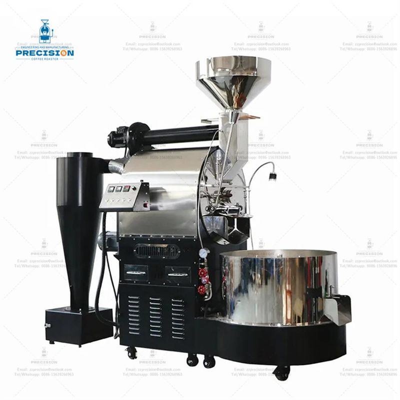 Roaster de café 3 kg Machine de torréfaction Cuiseur de cuivre Couleur optimale pour la cuisson des grains de café