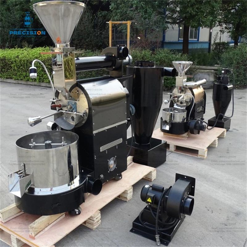 Machine à rôtir du café intelligente de 3 kg avec tambour à double couche en acier inoxydable 316 résistant à la chaleur