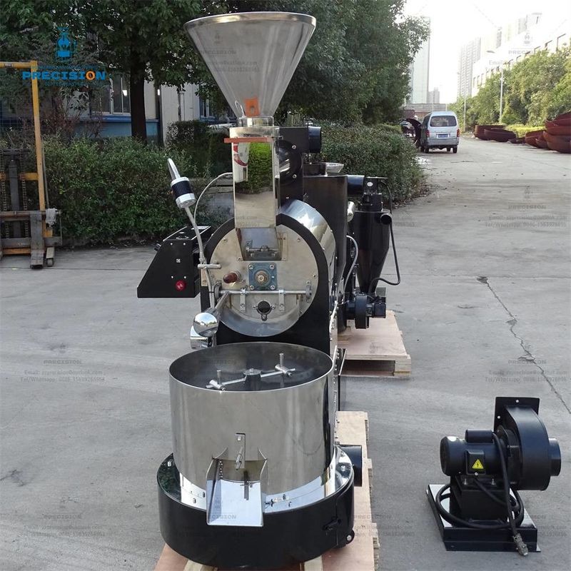 Machine à rôtir du café intelligente de 3 kg avec tambour à double couche en acier inoxydable 316 résistant à la chaleur