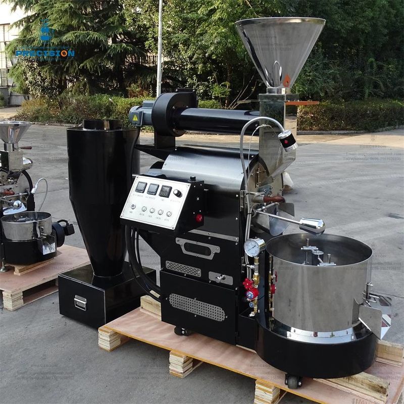 Machine de torréfaction de café en acier inoxydable électrique et à gaz Couleur personnalisée du corps