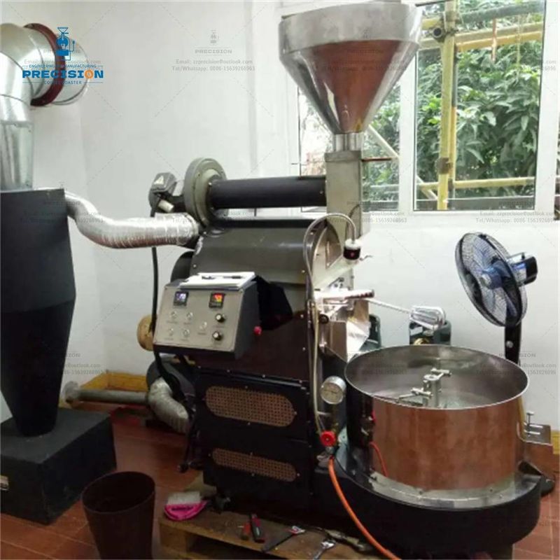 Machine à rôtir à double couche en acier inoxydable 5 kg 10 kg 15 kg 20 kg