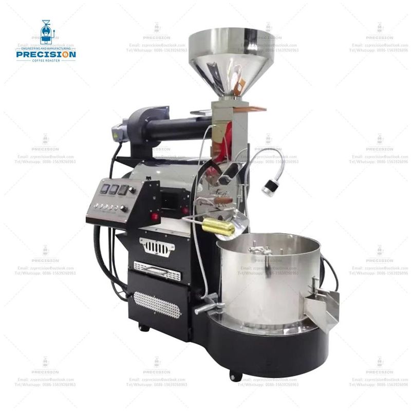 Commercial électrique manuel Café à domicile 6Kg 5Kg 3Kg 2Kg Petite machine de torréfaction d'échantillons