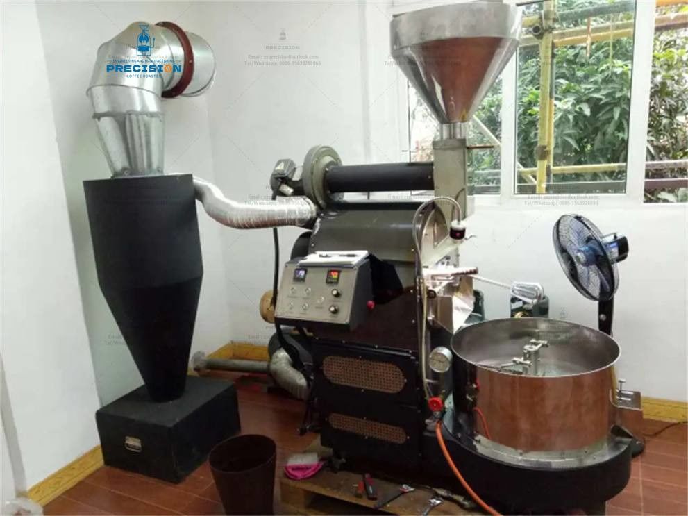 Automatique industriel commercial 20 kg 30 kg 60 kg Multi brûleur infrarouge gaz électrique Café Noix machine à rôtir les grains de café