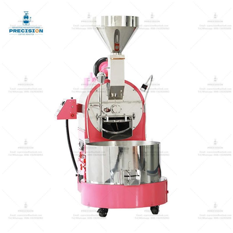 Commercial Petite maison échantillon électrique Noix de café 6Kg 5Kg 3Kg 2Kg Machine à grains de gaz torréfacteur de café en stock