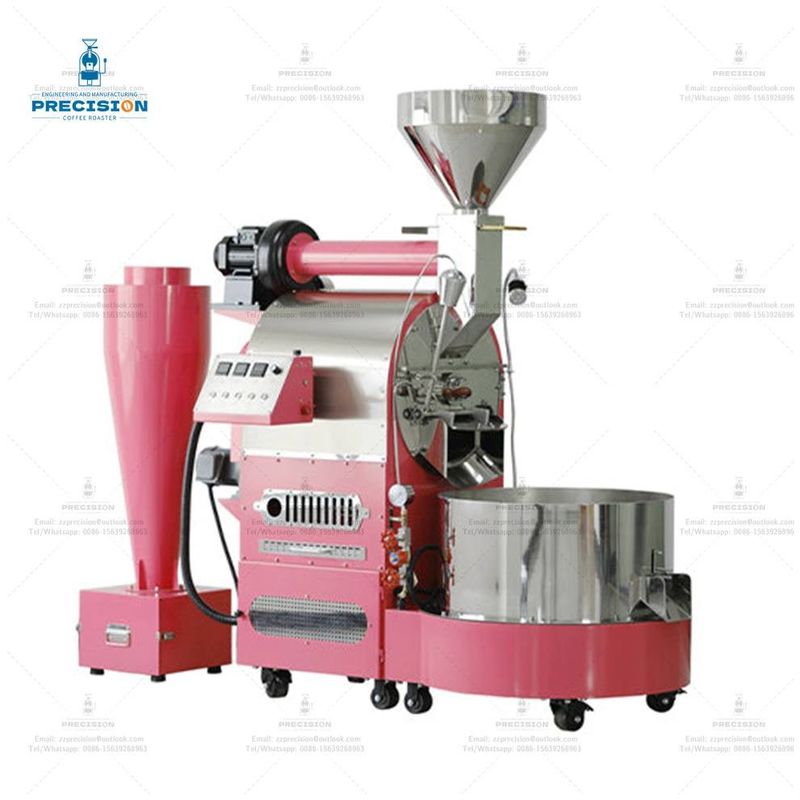 Commercial Petite maison échantillon électrique Noix de café 6Kg 5Kg 3Kg 2Kg Machine à grains de gaz torréfacteur de café en stock
