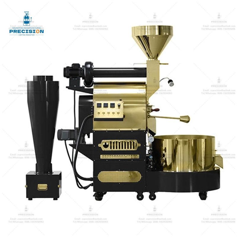 Commercial Multi Burner Infrarouge Utilisation domestique gaz électrique 2kg 3kg 6kg Café Grain de café rôti Machine de torréfaction de café