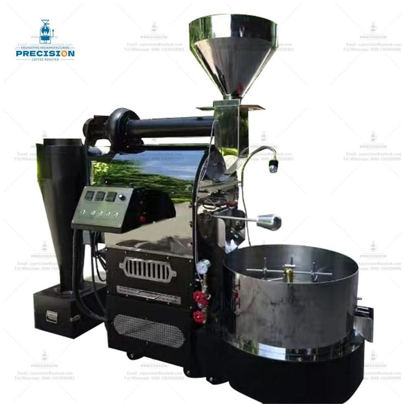 Maison commerciale 2kg 3kg 6kg machine électrique torréfacteur de café pour torréfaction machine à café à gaz