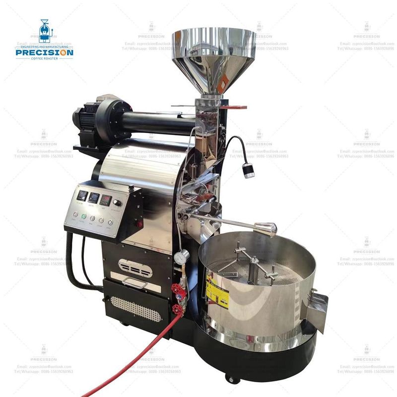 Machine de torréfaction de café commerciale à gaz industriel électrique 2 kg 3 kg 6 kg