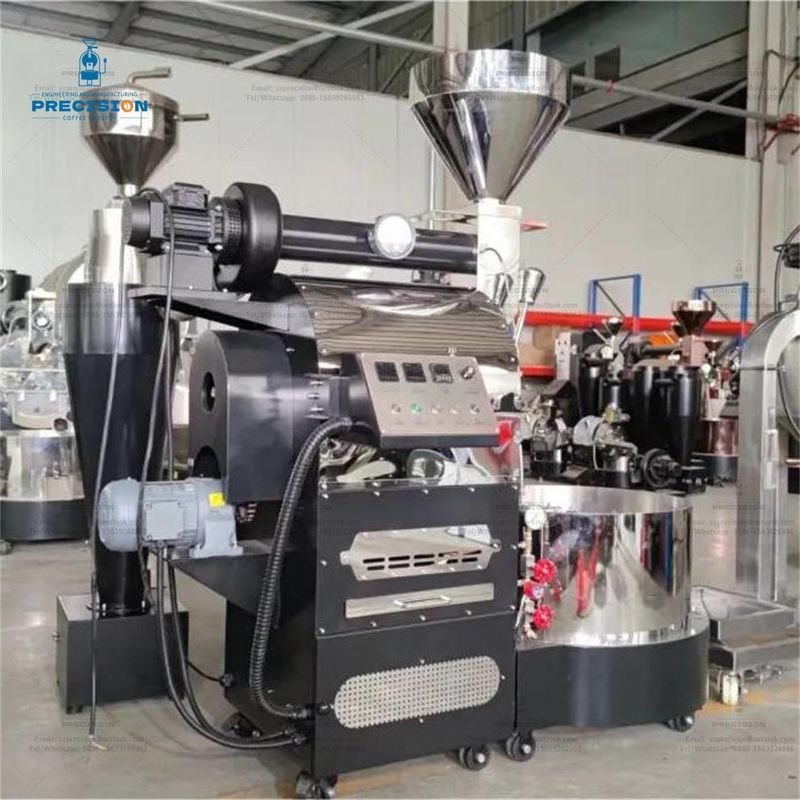 Machine de torréfaction de café commerciale à gaz industriel électrique 2 kg 3 kg 6 kg